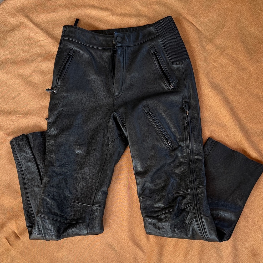 Harley-Davidson FXRG Waterproof Leather Riding Pants All-Weather